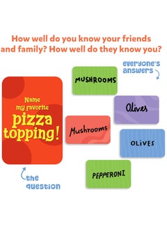 Skillmatics Who Knows You Best? Card Game, Family Party Game for Boys, Girls, Teens, Adults, Fun for Game Nights, Gifts for Ages 8, 9, 10 and Up  - Image 2