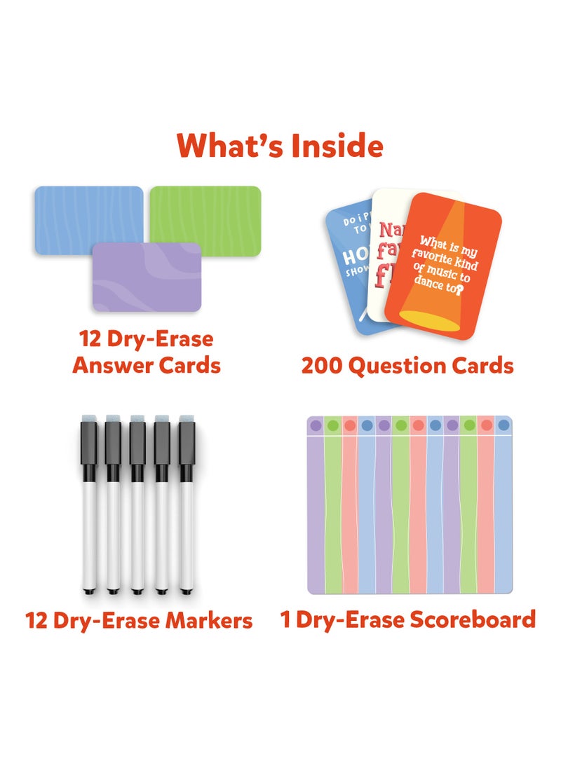 Skillmatics Who Knows You Best? Card Game, Family Party Game for Boys, Girls, Teens, Adults, Fun for Game Nights, Gifts for Ages 8, 9, 10 and Up  - Image 4