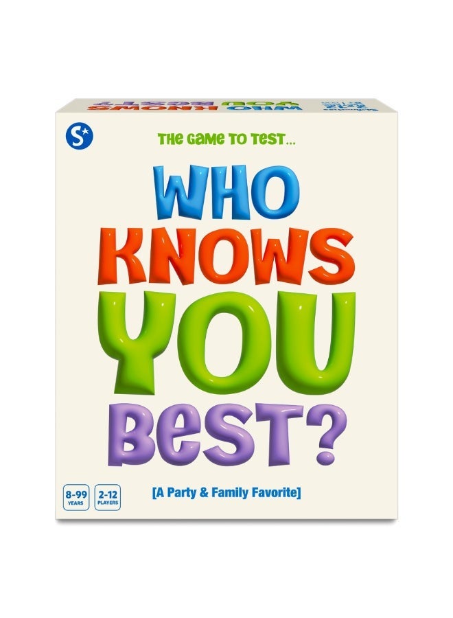 Skillmatics Who Knows You Best? Card Game, Family Party Game for Boys, Girls, Teens, Adults, Fun for Game Nights, Gifts for Ages 8, 9, 10 and Up - Image 1
