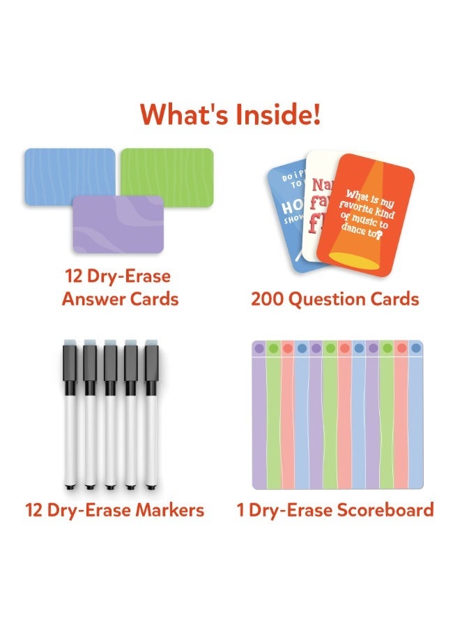 Skillmatics Who Knows You Best? Card Game, Family Party Game for Boys, Girls, Teens, Adults, Fun for Game Nights, Gifts for Ages 8, 9, 10 and Up - Image 4