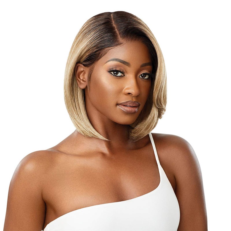 Outre melted Hairline Lace Front Wig Deluxe Wide Lace Part 2x5 HD Transparent Lace MYRANDA DRRDVV