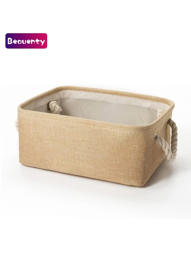 Beauenty Storage Basket Bins (Medium 14.2x10.2x7.1in) - Image 1