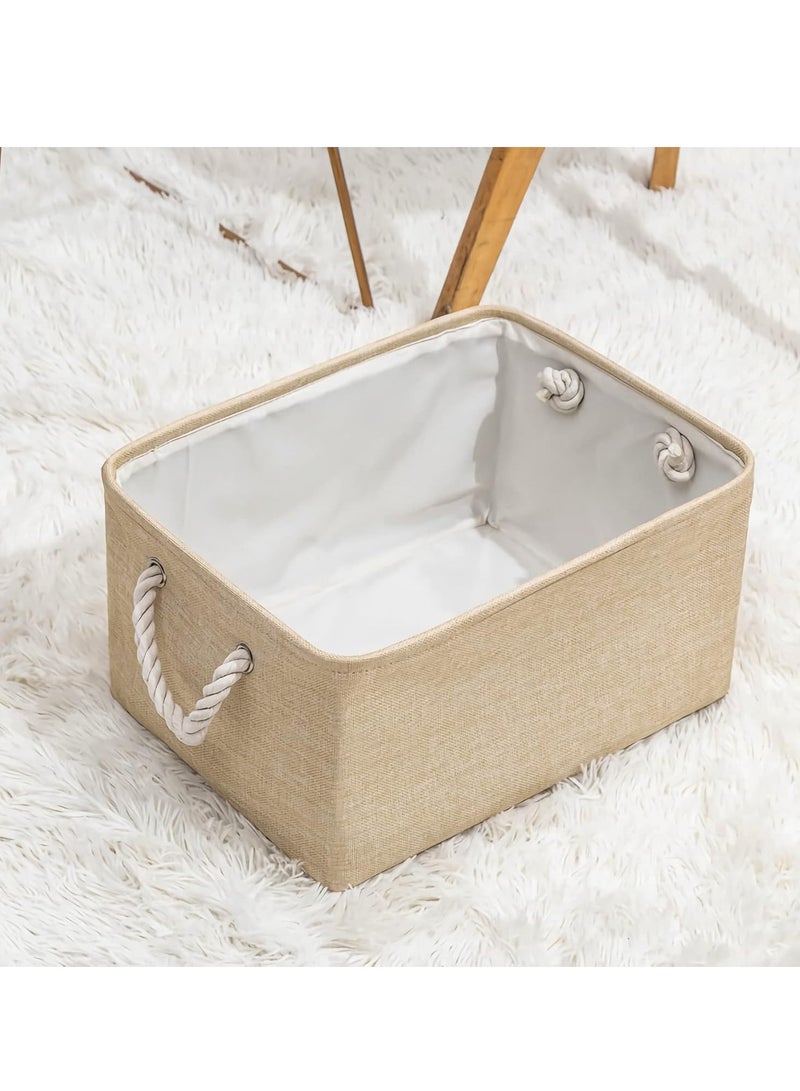 Beauenty Storage Basket Bins (Medium 14.2x10.2x7.1in) - Image 4