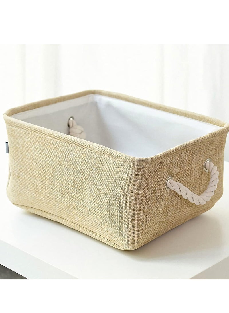 Beauenty Storage Basket Bins (Medium 14.2x10.2x7.1in) - Image 5