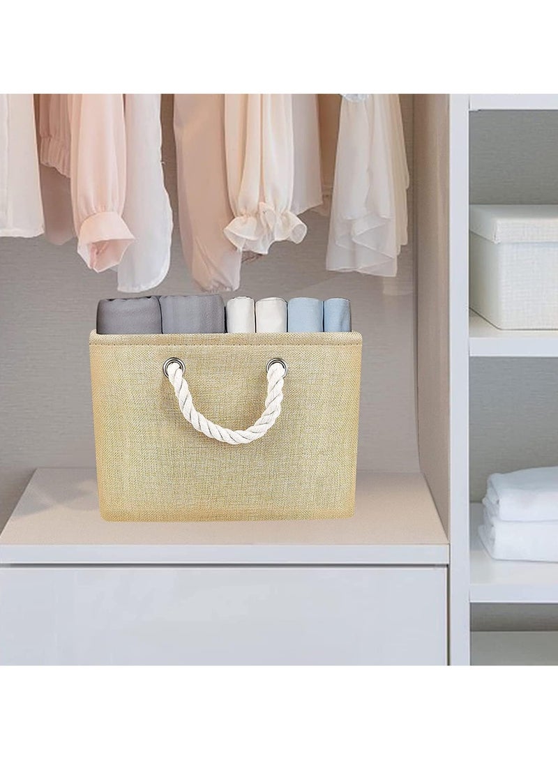 Beauenty Storage Basket Bins (Medium 14.2x10.2x7.1in) - Image 3