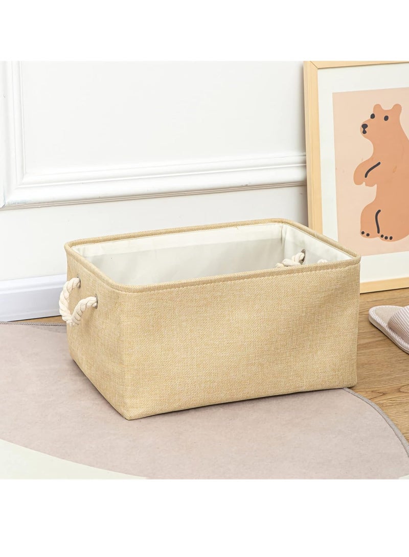 Beauenty Storage Basket Bins (Medium 14.2x10.2x7.1in) - Image 2