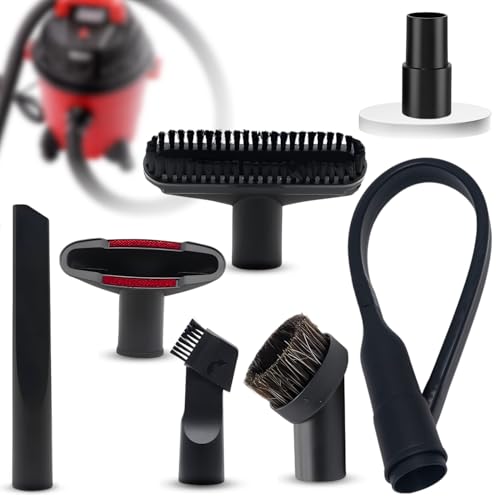 VACEXT Replacement Vacuum Attachment 125 32mm 138 Adapter Kit 114 Vacuum Accessories Compatible with Small Shop Vacs Milwaukee M18 Eureka Mighty Mite 3670M Central Vacs More - Image 1