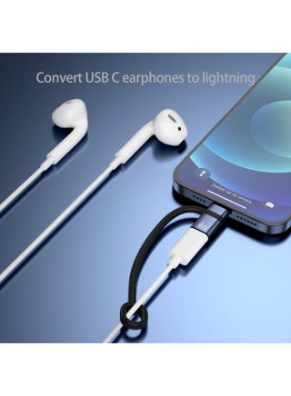 USB C to Lightning OTG Adapter Connects Phones Tablets to USB Flash Drives Mics Card Readers Versatile Accessory for Enhanced Device Functionality - view 5