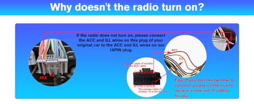 litillbuly Android 13 Car Radio for Dodge RAM 2002-2005 1500 2500 3500, [2GB+64GB] Stereo for Jeep Grand Cherokee 1999-2004 Wireless Carplay Android Auto GPS WiFi AM/FM Bluetooth DSP Wireless Update - Image 4