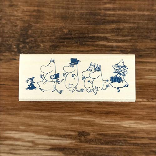 Beverly TSW-137 Moomin Stamp Masano Aibo Moomin Family - Image 3