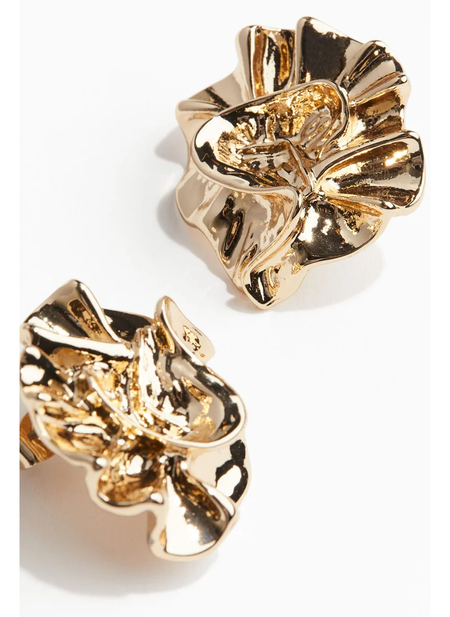 اتش اند ام Flower-Shaped Earrings