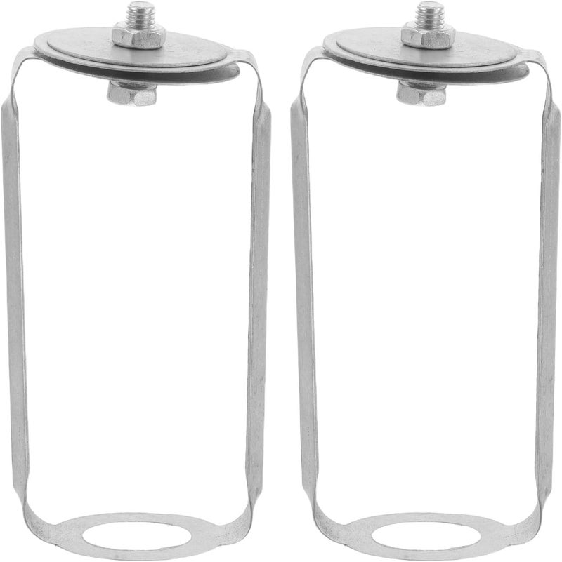 2pcs Metal Fire Sprinkler Heat Collector Hanger - Sprinkler Heat Shield Bracket for Retrofit Installation - Support for Home and Commercial Fire Systems DN15 - Image 1