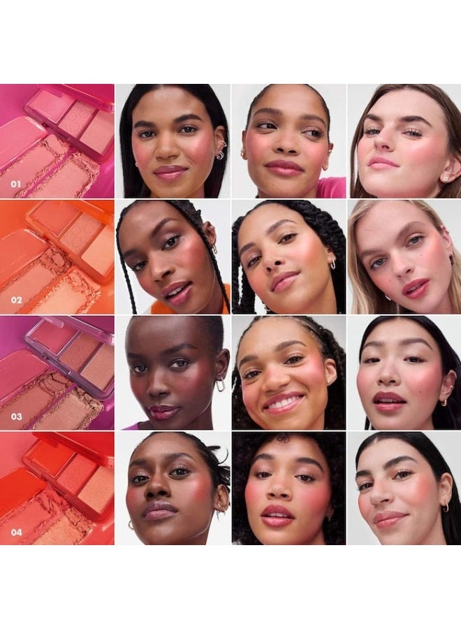 سيفورا سيڤورا بلاشر بلاشر بلاشر 01 كاندي لوفر مجموعة ثلاثية بلاشر متعددة القوام - Image 5