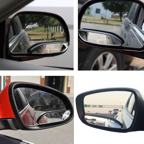 EEEKit 2pcs Side Mirror Blindspot, Blind Spot Mirror, 360 Degree Rotating, Wide Angle Convex Rearview for Car Truck SUV RV and Van - Image 5