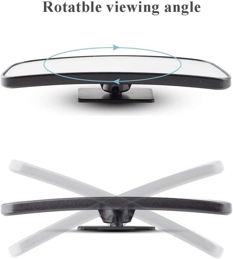 EEEKit 2pcs Side Mirror Blindspot, Blind Spot Mirror, 360 Degree Rotating, Wide Angle Convex Rearview for Car Truck SUV RV and Van - Image 4