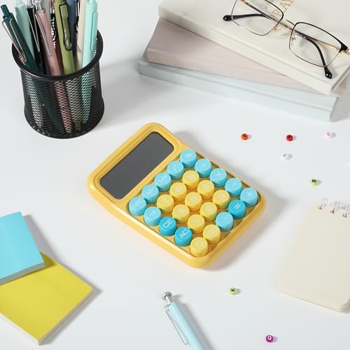 Mr. Pen- Mechanical Switch Calculator, 12 Digit Large LCD Display, Colorful with Big Buttons, Mechanical Switch Calculator for Home, School, Office - Image 5