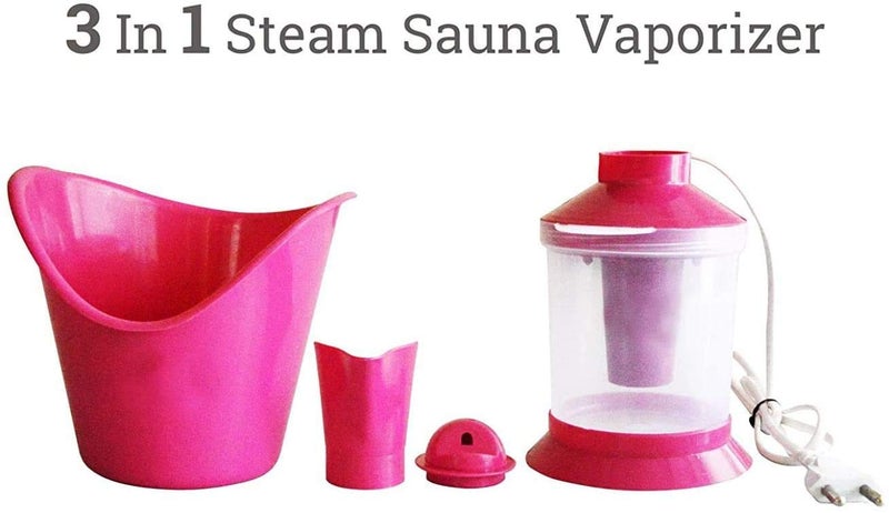 NOBILEA NanoCure Facial Steamer Medical Steam Inhaler Steamer Vaporizer with NanoIonic Technology UV Sterilization Steamer For Facial Cold CoughSteamer - Image 3