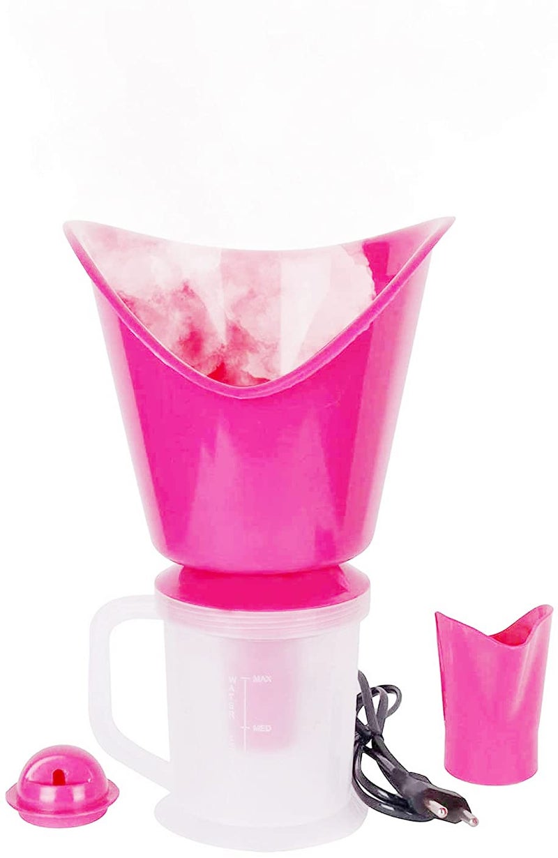 NOBILEA NanoCure Facial Steamer Medical Steam Inhaler Steamer Vaporizer with NanoIonic Technology UV Sterilization Steamer For Facial Cold CoughSteamer - Image 4