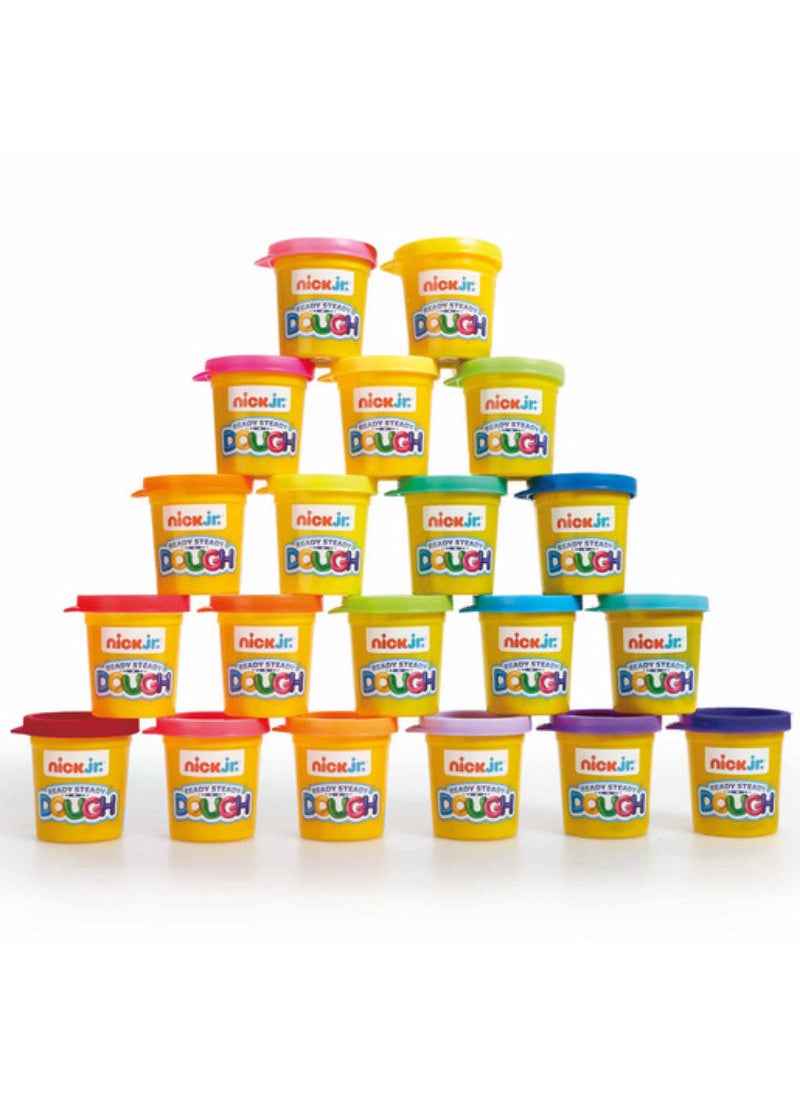 Nick Jr - Nick Jr Ready Steady Dough Rainbow Delight Dough - Image 1