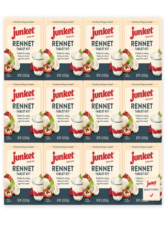 Junket Rennet Tablets, 0.23 Ounce (Pack of 12) - Image 1