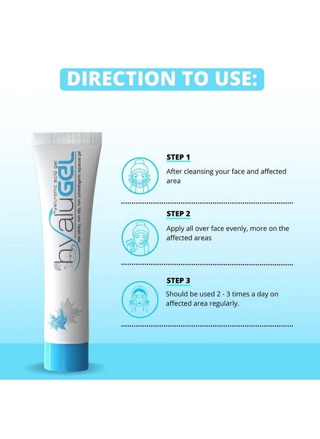 ETHIGLO - Hyalugel Hyaluronic Acid Gel 30G (Pack Of 2) Tubes - Image 1