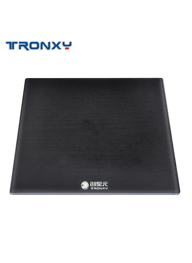 Tronxy - Carbon Silicon Crystal Glass Print Bed Platform Build Surface 220*220mm for 3D Printer Hotbed - Image 1
