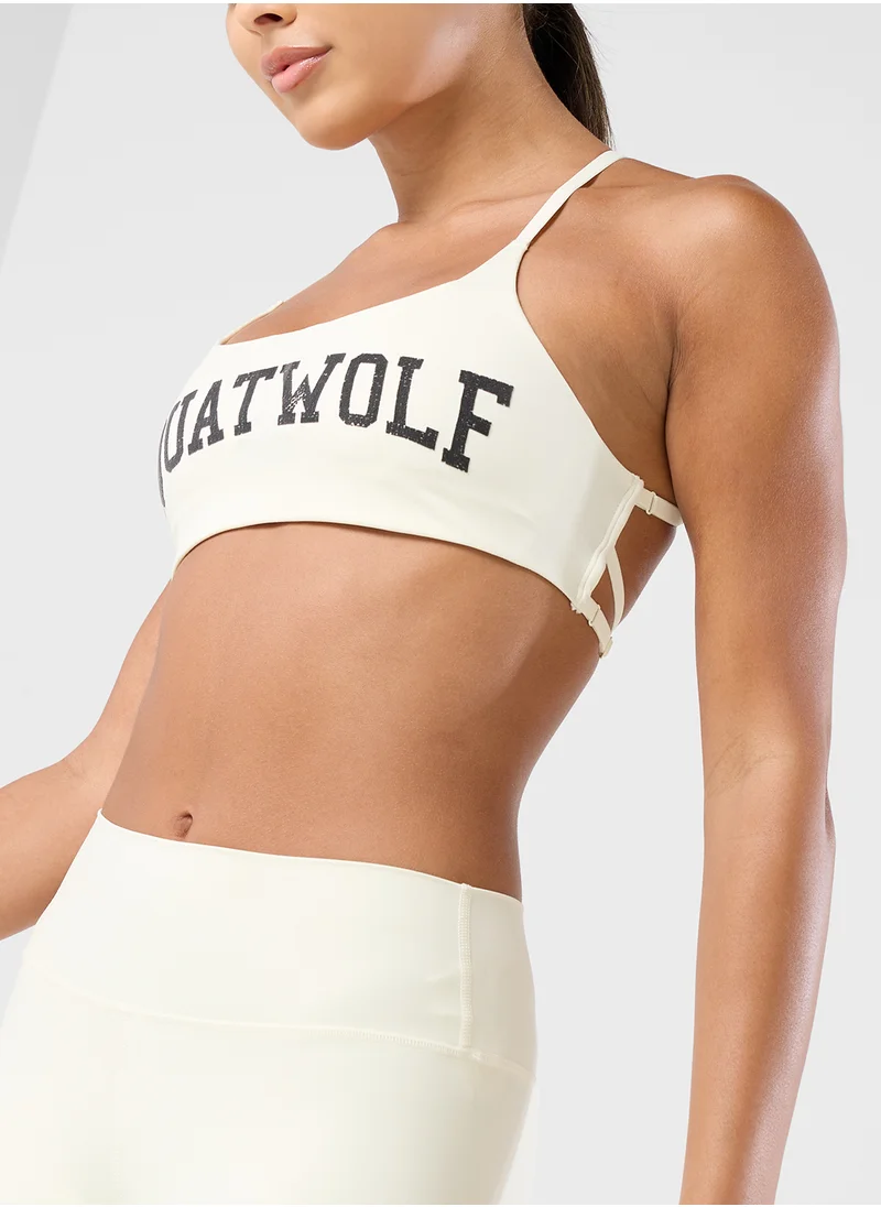 SQUATWOLF Multi Strap Crossback Bra