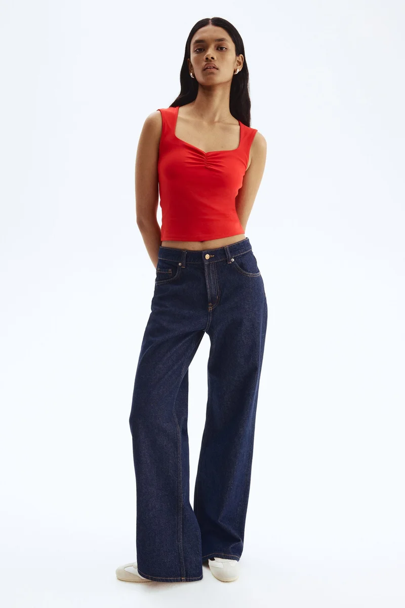 H&M Gathered vest top