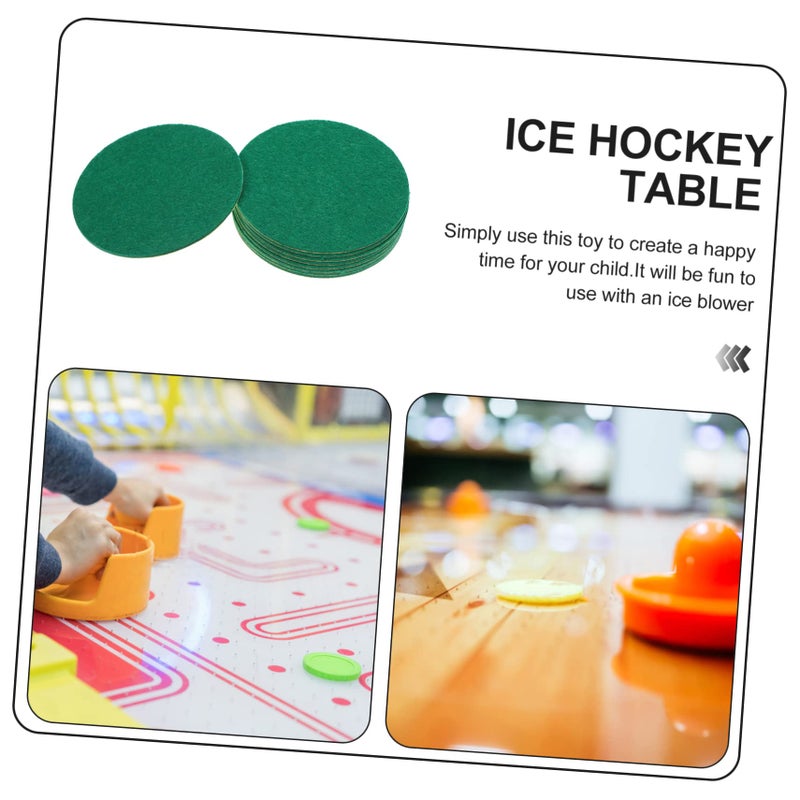10Pcs Air Hockey Table Pusher Patches Felt Stickers High Impact Resistance Accessories - Image 5