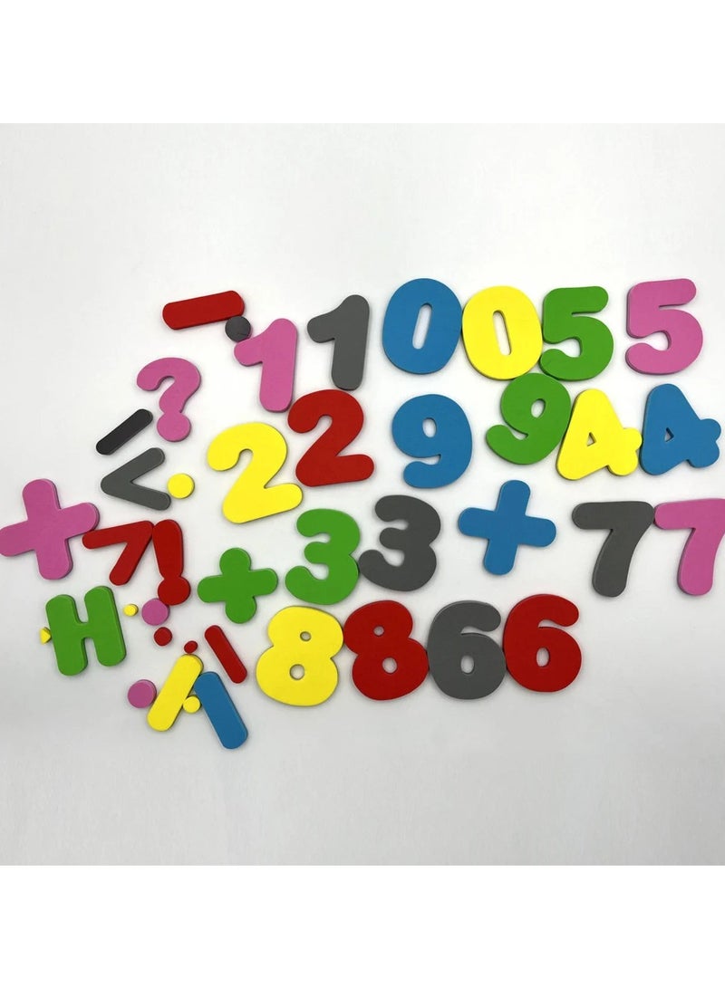 Magnetic English Numbers Stickers - Interactive Educational Tool for Kids - Image 1