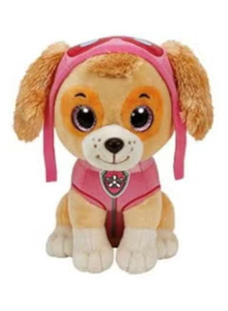 تي واي لعبة باو باترول سكاي قطيفة عالية الجودة للأطفال - وردي/بيج، للأعمار من 3 سنوات فما فوق - Image 2