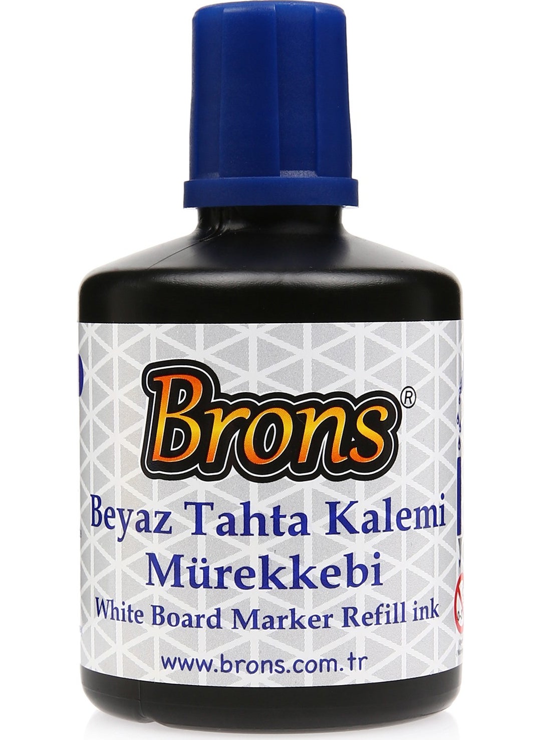 Brons Whiteboard Marker Ink Blue 100 cc. BR-354  - Image 2