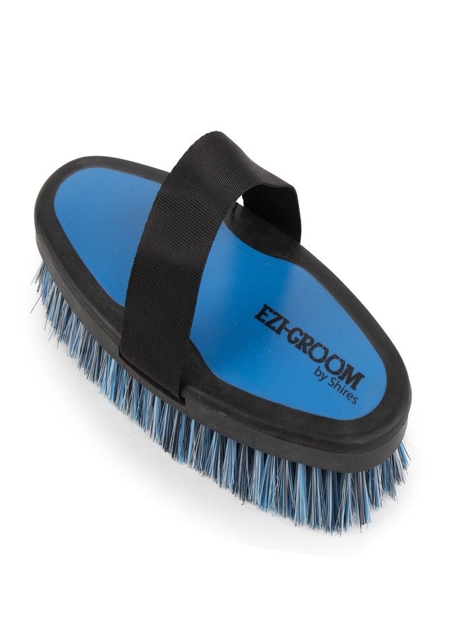 Shires Equestrian Ezi-Groom Grip Body Brush (Lime) - Image 5