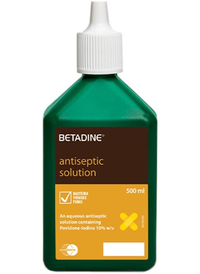 BETADINE betadine antiseptic solution 500ml 