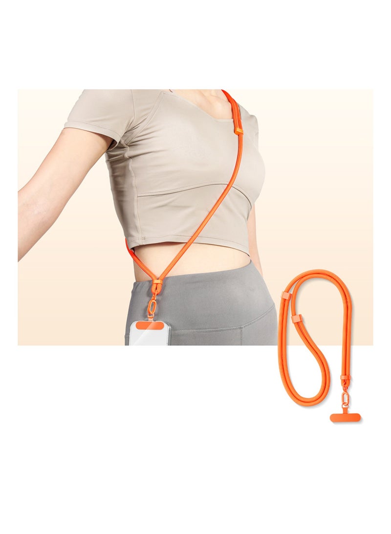 Mobile Phone Holder Chain, Phone Lanyard Adjustable Neck Strap - Image 1