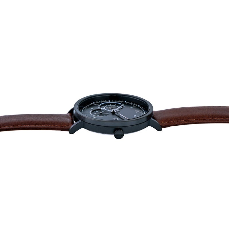 PIERRE CARDIN CBN.3024 CLASSIC ELEGANCE - LUXURY MEN'S WATCH WITH BROWN LEATHER BAND - Image 3