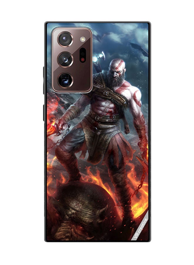 VR CREATIVE Protective Case Cover For Samsung Galaxy Note20 Ultra 5G Kratos God Of War Game Design Multicolour - Image 1