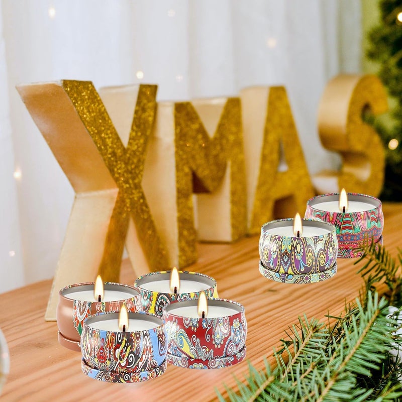Howemon 24 Pack Scented Candles Set for Home, Relaxing Stress Relief, Aromatherapy - Natural Soy Wax and Fragrance - Gifts for Women, Mom, Best Friend, Wife, Birthday - Image 5