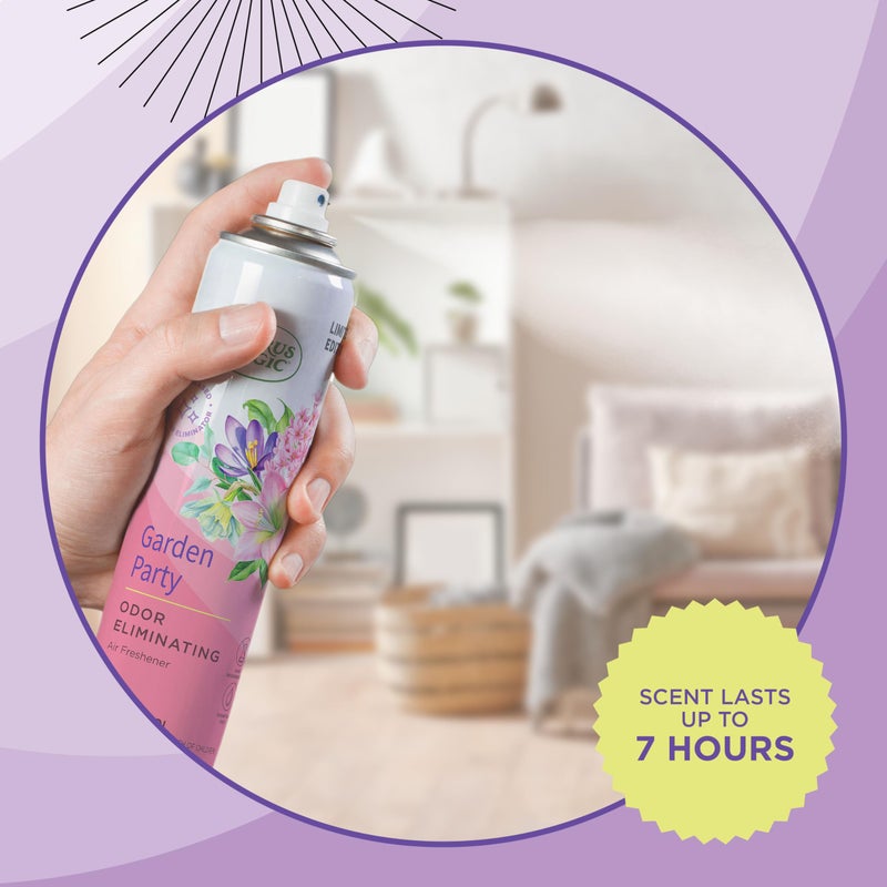 Citrus Magic رذاذ معطر هواء محدود الإصدار من سيتروس ماجيك، حفلة حديقة، 3 أونصات، عبوة من 3 - Image 3