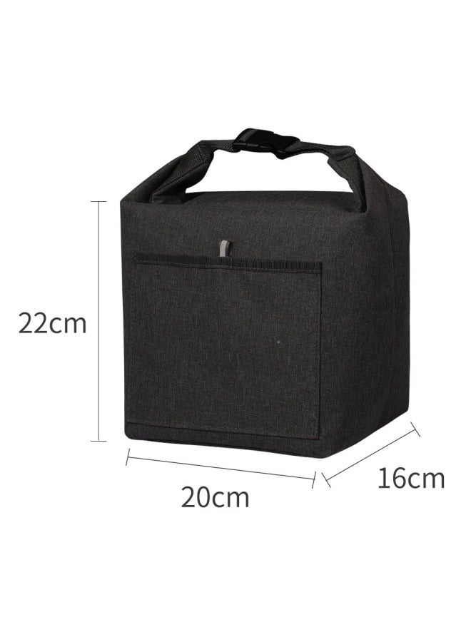 Browning PEVA Liner Insulated Bag Portable Oxford Cloth Insulated Lunch Bag - Black  - Image 2