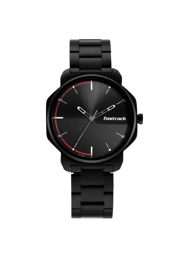 fastrack Men's Analog Round Shape Metal Wrist Watch - 3254NM01 - 49.1 Mm  - Image 3