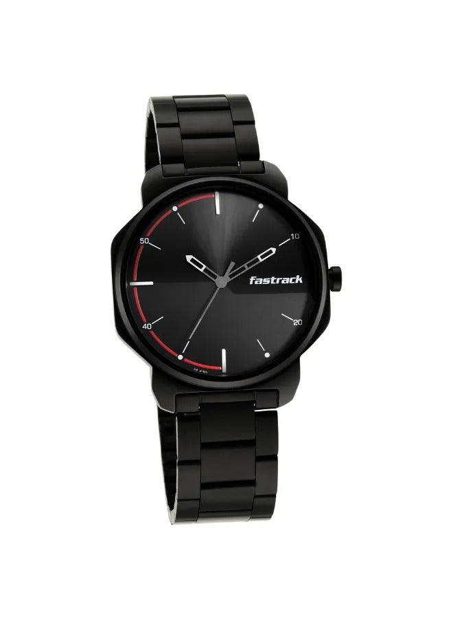 fastrack Men's Analog Round Shape Metal Wrist Watch - 3254NM01 - 49.1 Mm  - Image 2