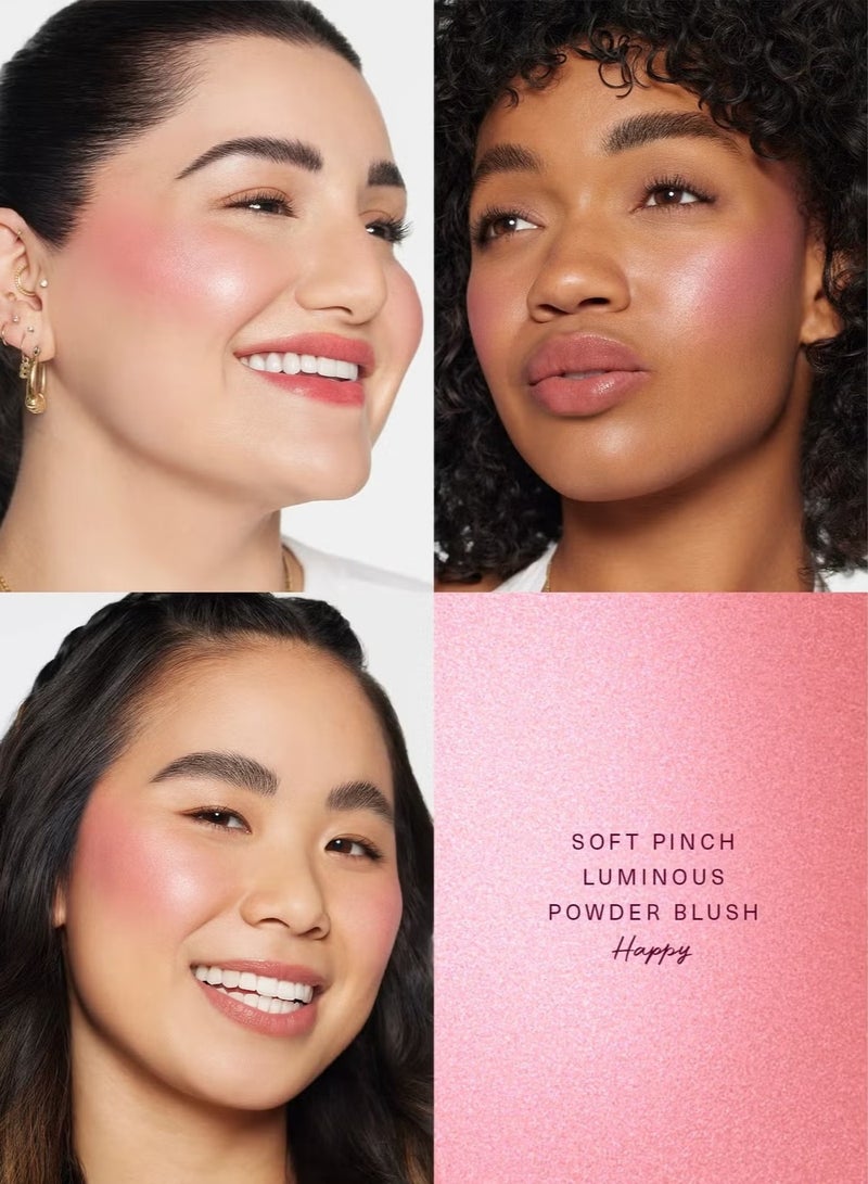 Rare Beauty Soft Pinch Luminous Powder Blush - Happy 2.8g - Image 5