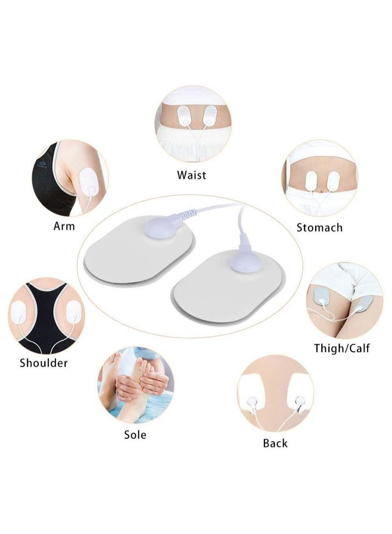 Smart Neck Massager, Magnetic and Electric Pulse Neck and Shoulder Massager with 2 Electric Pads, HX-5880 - Image 3