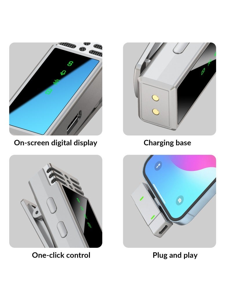 Jmary MW-15 USB-C / Type-C Port 2.4G Lavalier Wireless Microphone - Image 4