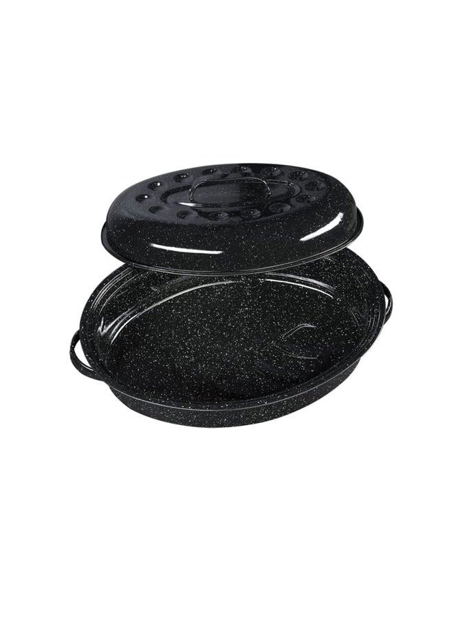 Granite Ware Roaster+cover Oval 9-12# - Image 2