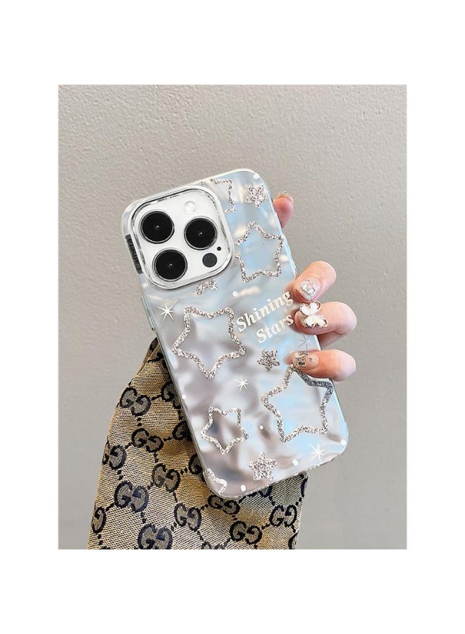 NIBEMINENT Silver StarProtective TPU Case Cover For iPhone 16 - Image 3