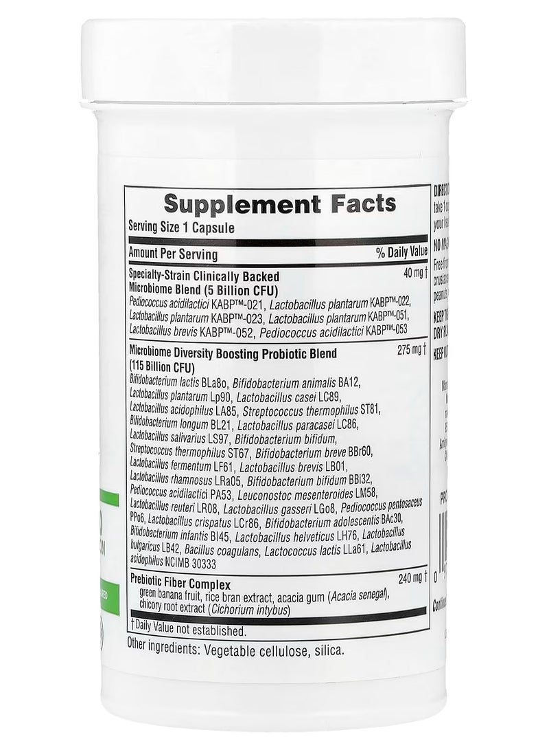 ناتشرز بلس جي آي ناتشورال بروبيوتيك ميجا 120 مليار وحدة تشكيل مستعمرة، 30 كبسولة - Image 2