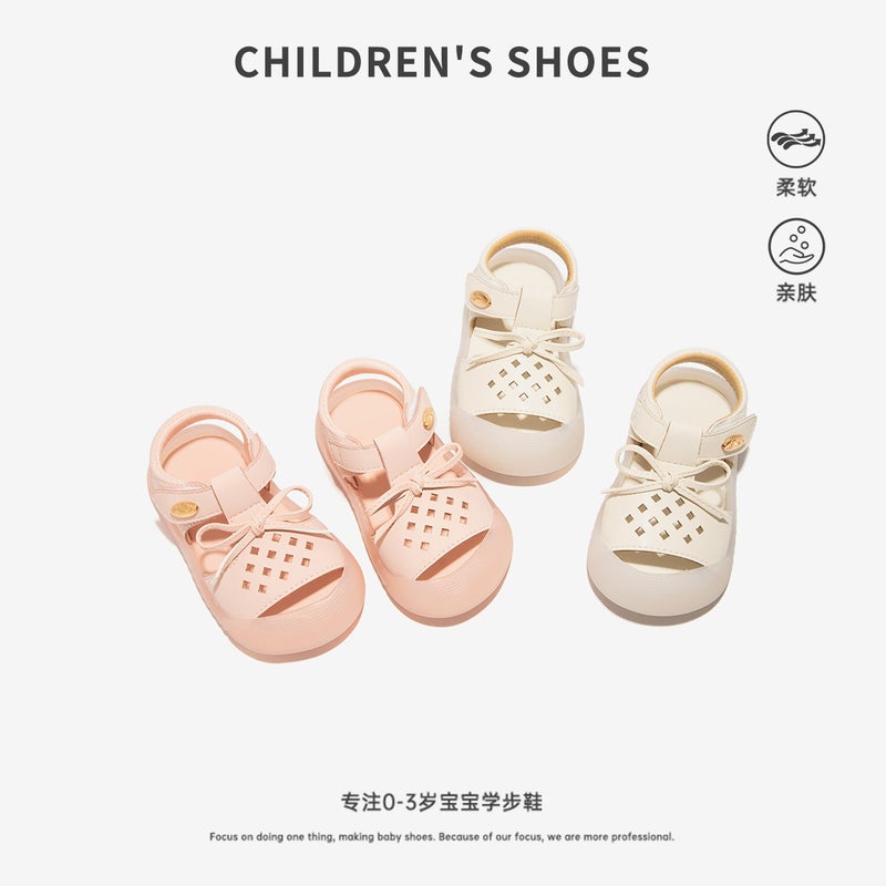 Children'S Sandals For Boys And Girls Summer Baby Shoes Baotou Baby Toddler Shoes Soft Sole Beach Shoes - Image 2