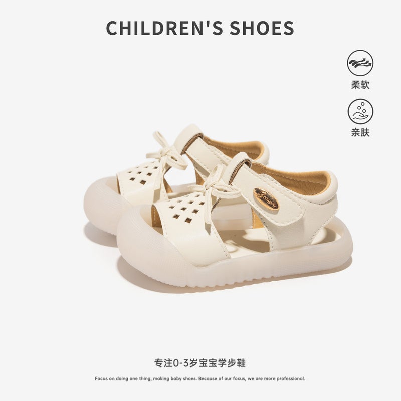 Children'S Sandals For Boys And Girls Summer Baby Shoes Baotou Baby Toddler Shoes Soft Sole Beach Shoes - Image 5